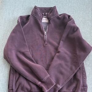Quarter-Zip Abercrombie sweatshirt XS